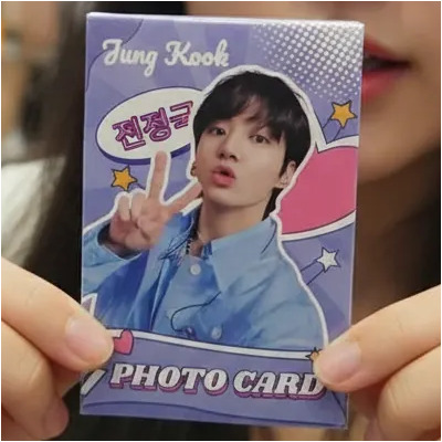 55 Tarjetas Fotográficas Bts Kpop - Proof Album Jung Kook | Meses sin interés
