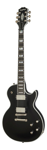EpiPhone Les Paul Prophecy Bka Guitarra Eléctrica Activa Color Negro Orientación De La Mano Diestro