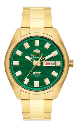 Relógio Orient Masculino Automático Verde 469gp076f E1kx