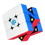 Cubo Rubik 3x3 Gan 356 M Con Ges Magnetico Stickerless