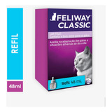 Feliway Classic Refil 48ml Ceva- Auxiliar Adaptação Gatos