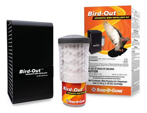 Bird B Gone - Kit Repelente De Pajaros Aromatico Bird-out - 