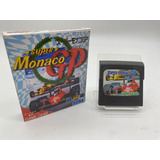 Sega Game Gear Super Monaco Gp + Caixa Repro