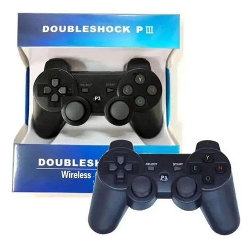 Controle Sem Fio Wireless Playstation Ps3 + Cabo Carregador