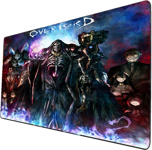 Mouse Pad Largo Artistico Personajes Overlord Anime 40x90cm