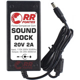 Fonte 20v Pra Bose Sounddock Portable Digital Music System