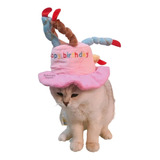 Gorro Cumpleaños Feliz Mascotas Perro Gato