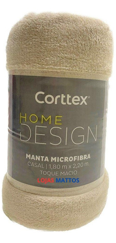 Cobertor Casal Microfibra Home Design Manta Corttex Original