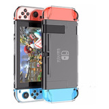 Funda Protector Carcasa Rígida Nintendo Switch Transparente 