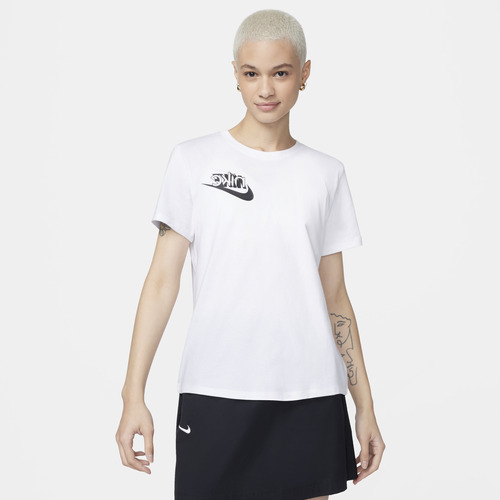 Polera Nike Sportswear Mujer Blanco
