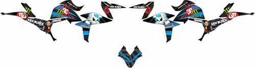 Calcas Sticker Pack  Yamaha Fazer 2.0