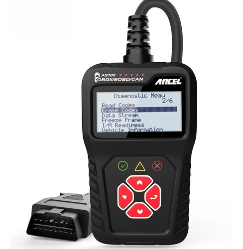 Ancel As100 Obd Obd2 Escáner Automotriz Analizador De Coche