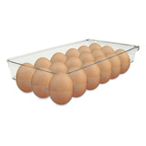 Organizador De 18 Huevos Con Tapa