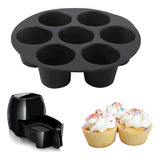  Forma Para Cupcake Bolo Forminha De Silicone Airfryer Forno