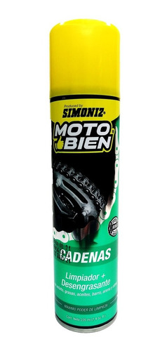 Limpiador De Cadenas 220 Ml Simoniz