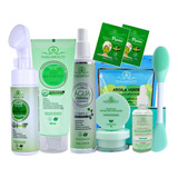 Kit Cuidado Pele Oleosa Mista Skincare Completo Phallebeauty