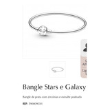 Bracelete Rígido Pandora Stars Galaxy Brilho Das Estrelas