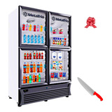 Refrigerador Refresquero Metalfrio Rb804 42 Pies 1196 Lt