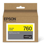Epson (t), Tinta Color Cian Hd Ultrachrome, Amarillo