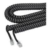 Cable Rulo Espiral Telefono 4m Rg9 Negro