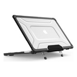 Carcasa Hard Case Con Stand Para Macbook Pro 14 Pulgadas 