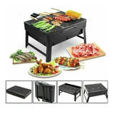 Parrilla Asado Plegable Plegable Portatil 36x29x7.5cm