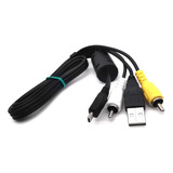 Cable De Datos Usb De 8 Pines Para Cámara Uc-e6 Con Vídeo Av