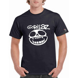 Gorillaz. Rock. Remeras De Algodón Premium. Habibis