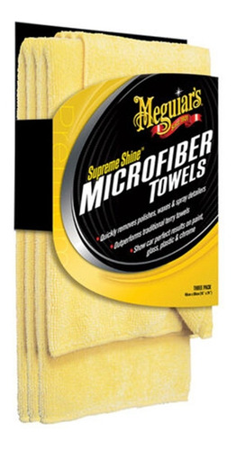 Toalla De Microfibra Detailer 3 Piezas Meguiars