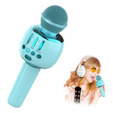 Micrófono De Karaoke Para Niños Inalámbrico Bluetooth Bocina