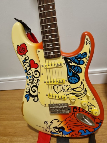 Guitarra Vintage Strato Sig. Thomas Blug - Summer Of Love