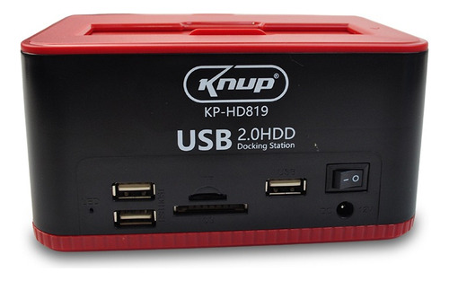 Case Dock Station Knup Hd Sata 2,5/3,5 Sd Pendrives Usb 2.0