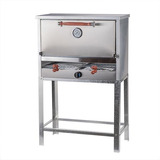 Horno Pizzero 6 Moldes Con Carlitera Doble