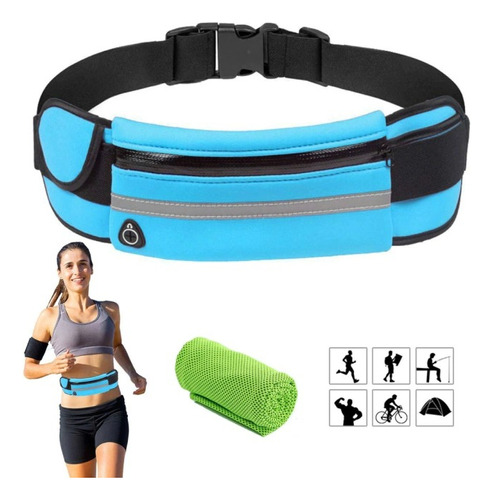 Riñonera Impermeable Running Celular Deportes Gba Sur