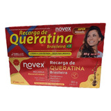 Kit 2 Recarga Queratina Brasileira 80gr Reconstrutor