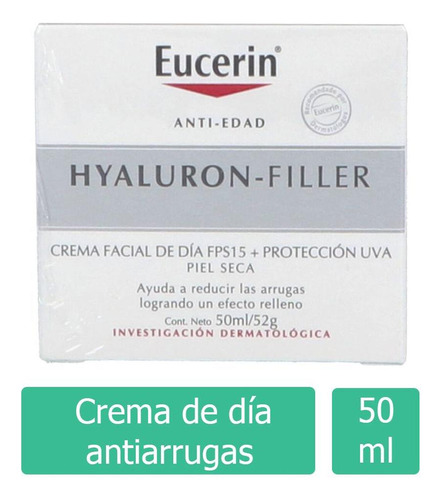 Eucerin Hyaluron Filler Crema Caja Con Frasco Con 50 Ml