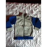 Campera Para Nene Gris Y Azul Talle 4