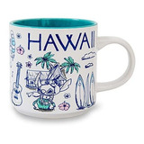 Disney Lilo & Stitch, Hawaii Allover Icons - Taza De Cafe