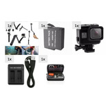 Gopro Kit Bateria 3 Way Estanque Hero 5 6 7 Black Acessórios