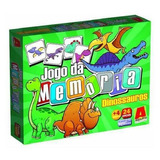 Jogo Memoria Em Madeira Dinossauros 5058 Algazarra