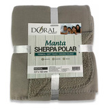 Manta Sherpa Polar Colores Doral