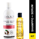 Shampoo Sin Sulfato 500ml Serum Capilar Reparador 125ml Kit