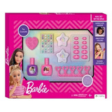 Set De Manicuria Infantil Kit Para Uñas Grande De Barbie