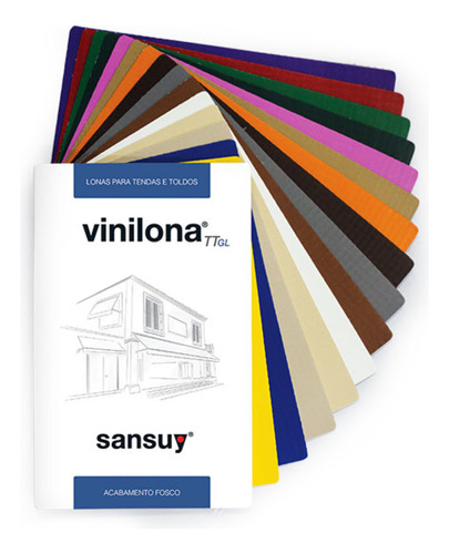 Lona Vinilona Sansuy Forte Premium Toldo 18m X 1,45m 550g M²