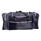 Bolso Deportivo De Rugby Piper Negro Y Blanco 