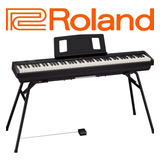 Piano Digital Roland Fp-10 Kit Completo Seminovo