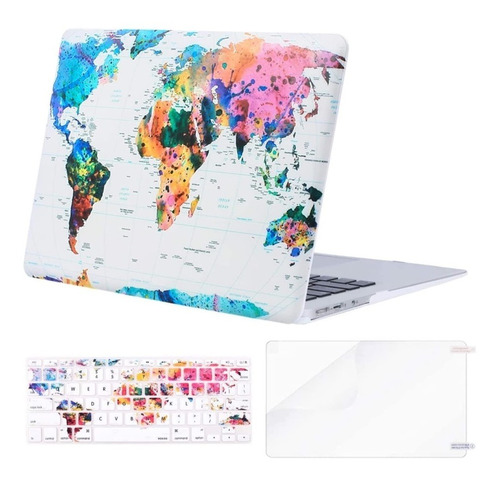 Funda Dura Macbook Air 13 Compatible Con Versión 2010-2017