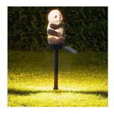 Estaca De Jardín Luces Panda Llevó Estatuas De Luz Solar Res