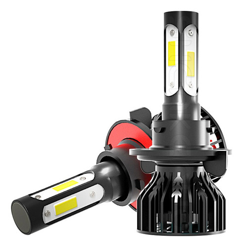 Kit De Faros Led H13 De 4 Lados, 6000 K, Blanco, Luces Bajas