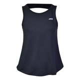 Musculosa Avia Microfibra Calada Mujer Negro